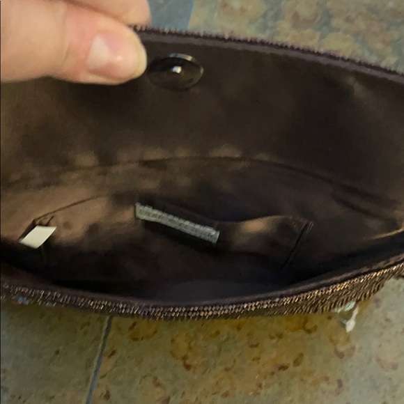 Beaded Shoulder Bag Clutch for Evening Event NEW - Picture 7 of 8